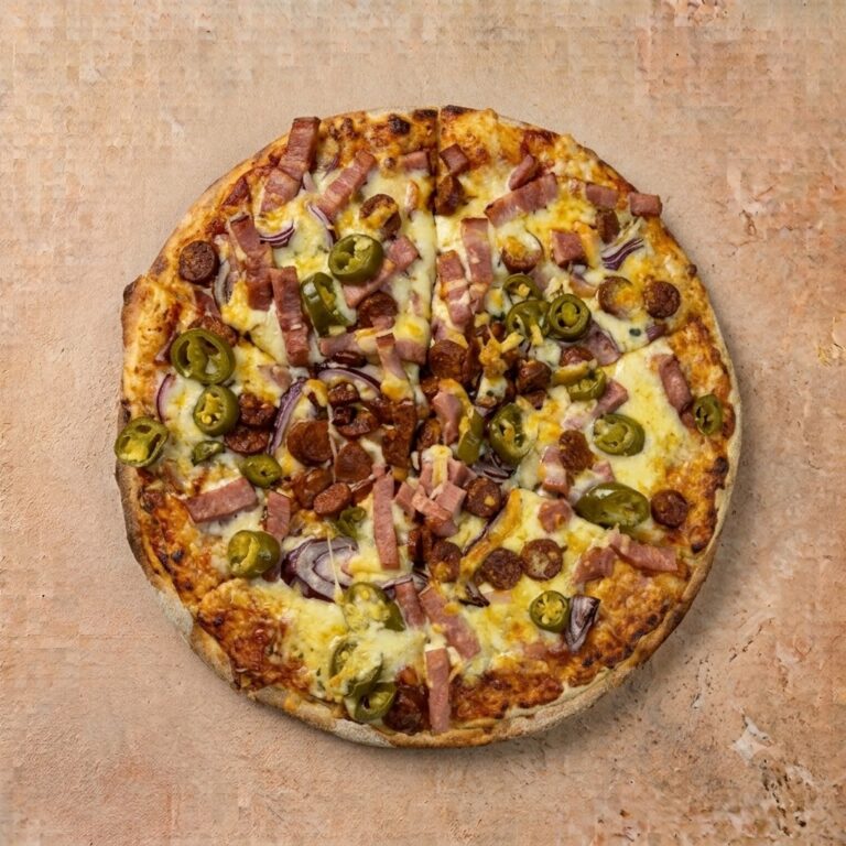 pizza bacon