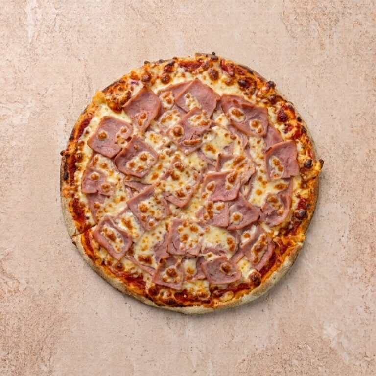 Pizza prosciutto Dubbele portie ham.
