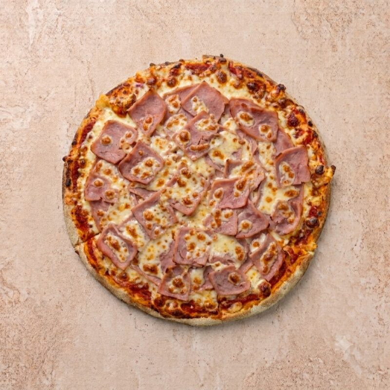 Pizza prosciutto Dubbele portie ham.